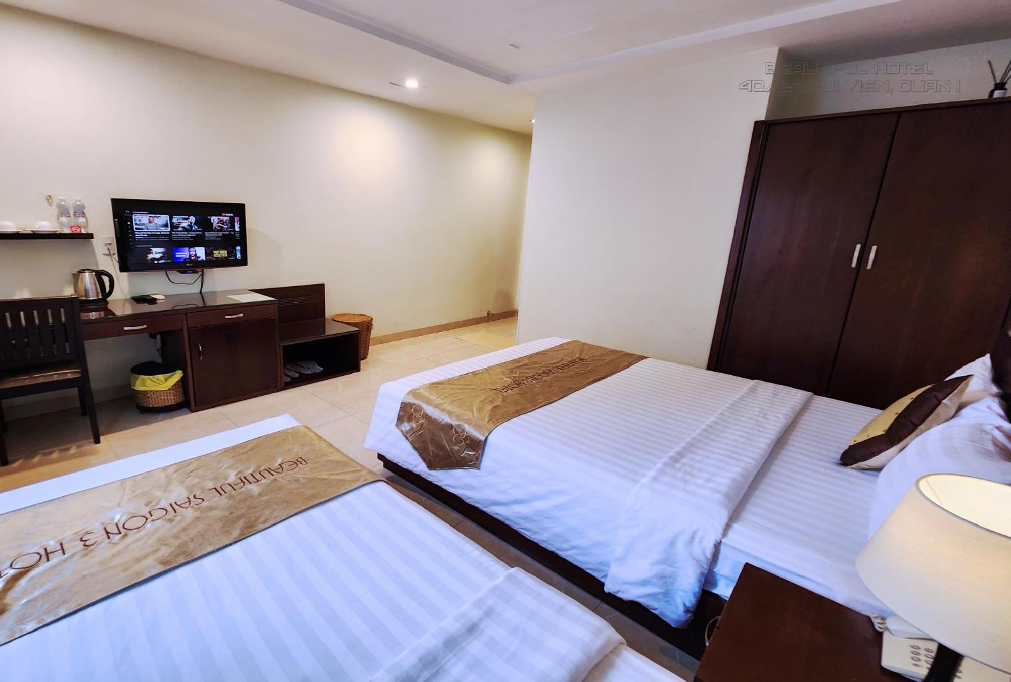 הו צ'י מין סיטי Beautiful Saigon Hotel מראה חיצוני תמונה